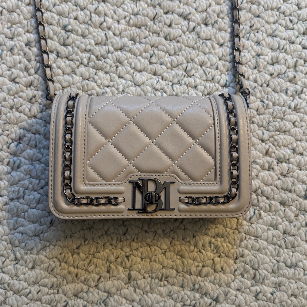 Badgley Mischka Quilted Chain Bag